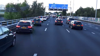 IC Ambulance Onboard  Drukte op de weg Prio 1 transport naar OLVG west met MICU Ambulance A1 Deel 1 [upl. by Jobyna]