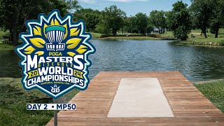 2024 PDGA Pro amp Am Masters World Championships • Round 2 • MP50 Pool • FootageRecap Champs Landing [upl. by Stieglitz]