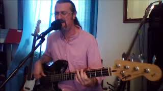 King of the Road  Roger Miller Cover w bass guitar [upl. by Niajneb721]