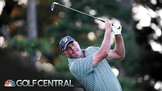 Matt Kuchar walks off 18th hole at 2024 Wyndham Championship  Golf Central  Golf Channel [upl. by Chladek]