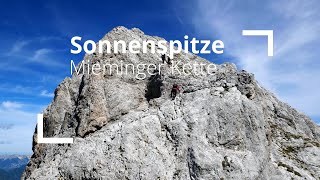 Sonnenspitze Überschreitung  Klettern in der Mieminger Kette [upl. by Mandel]