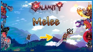 Terraria Calamity Progresión Melee Completa [upl. by Airtal446]