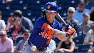 Mets prospect OF Drew Gilbert talks about being traded for Justin Verlander and spring training [upl. by Lala292]