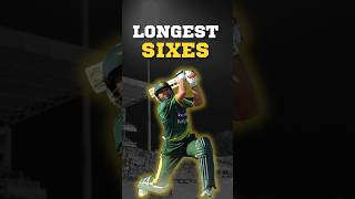 Top 5 Longest Sixes in Cricket History  Shahid Afridi Brett Lee Martin Guptill amp More [upl. by Bond]