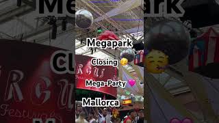 Megapark Closing 2024 🥳 größte Party auf Mallorca am Ballermann 🩷 foryou like top live [upl. by Berthoud]