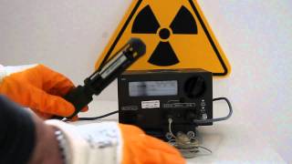 SV500 Kugelfischer Geiger Counter with FHZ 72T Betaprobe [upl. by Edna]