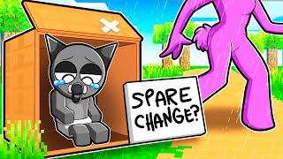 Grey Is HOMELESS in Minecraft [upl. by Layne]