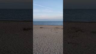 all the wind turbines off the shore of great yarmouth 072024 waves sea nature greatyarmouth [upl. by Ahsitra]