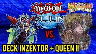 YuGiOh Duel Links  Deck Inzektor Queen [upl. by Bradman]