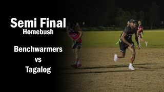 Semi Final Mixed  Benchwarmers vs Tagalog  Homebush Tuesday Oztag Div 1 [upl. by Nored]