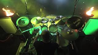 Lyn Jeffs  Ingested UK  Impending Dominance  Drum Playthrough [upl. by Madalena]