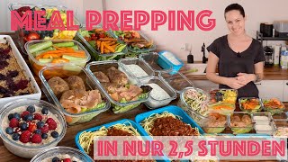 Meal Prepping  Einfach schnell und endlich mal lecker [upl. by Breanne]