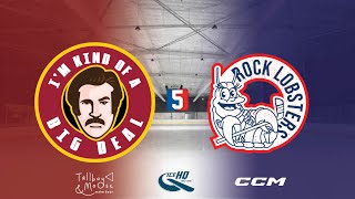 Big Deals VS Rock Lobsters  Div 5  17th October  IceHQ Rec League ice hockey [upl. by Helfant]