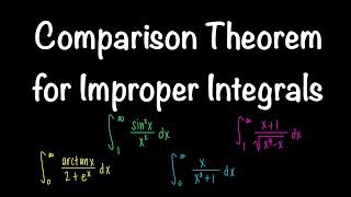 The Comparison Theorem for Improper Integrals  Step by Step Explanation  Math with Professor V [upl. by Eelamme938]