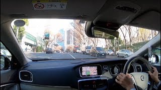 東京 西新宿編 VOLVO V40 Cross Country D4 車載ドライブ動画 [upl. by Enetsirhc574]