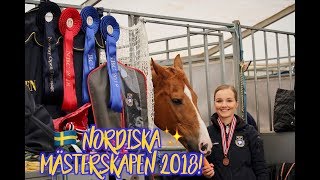 ♘ TÄVLINGSVLOGG ♘ Medaljskörd NORDISKA MÄSTERSKAPEN 2018 Del 2 [upl. by Rafaelia]