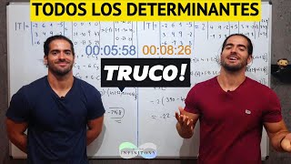 DETERMINANTES 4X4 EBAU ✔ FÁCIL y RÁPIDO 🕘 [upl. by Ddal]