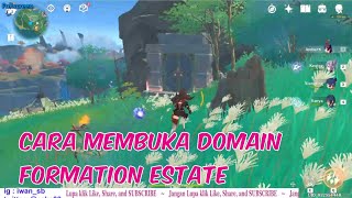 Cara Membuka Domain Formation Estate [upl. by Etra]