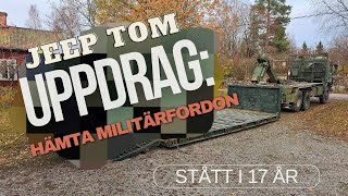 Uppdrag  Hämta militärfordon som stått i 17 år [upl. by Trstram785]