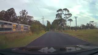 Passing Loop sydneytrains Mulgrave to Riverstone [upl. by Ayote]