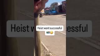 Heist in Action 🤣 South African Man’s Bold Move Caught on Camera  SouthAfriWorld Shorts [upl. by Oileduab]