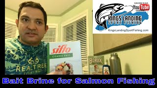 How to brine your bait for Salmon Fishing  Super Easy [upl. by Camila]