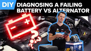 Car Electrical Systems Explained  How To Diagnose A Failing Alternator vs A Failing Battery [upl. by Tish130]