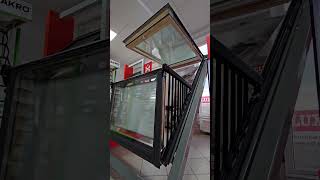 Fereastra de mansarda balcon Velux GDL3066 shorts [upl. by Kessia]