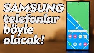 Samsung telefonlar böyle olacak  Yeni güncellemede ne var [upl. by Desdee]