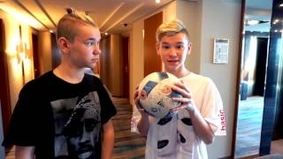 Marcus amp Martinus  BOTTLE HIT CHALLENGE mm2me 2017 [upl. by Elatsyrc]