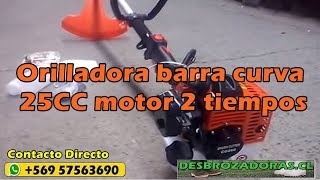 Orilladora 25CC motor 2 tiempos Chile [upl. by Atyekram]