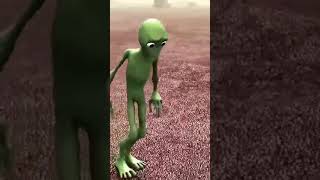 DAME TU COSITA GREEN ALIAN vs ALIEN DANCE 👽👽 greenalien funny adrenaline dametucosita shorts [upl. by Ellerad923]