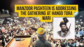 Manzoor Pashteen is addressing the gathering at Hango Tora Wari PashtunNationalCourt11October [upl. by Wilcox]