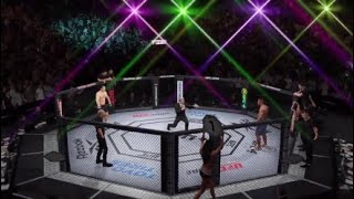 Rocky Marciano VS Adonis Creed UFC 4 [upl. by Atsev530]