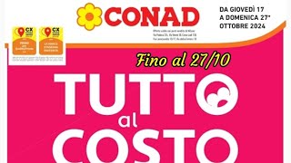 volantino conad valido fino al 27 ottobre italia [upl. by Arral]