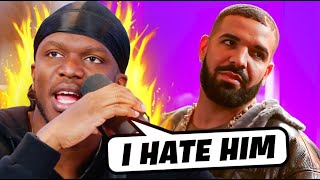 KSI REACTS TO KENDRICK VS DRAKE [upl. by Aliet904]