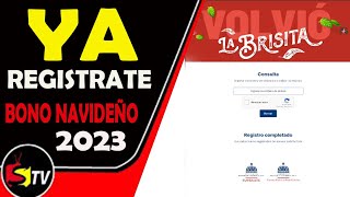 YA LA PÁGINA ESTÁ FUNCIONANDO REGÍSTRATE – COMO REGISTRARSE EN EL BONO NAVIDEÑO 2023 [upl. by Yates]