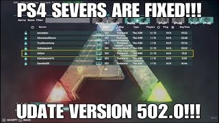 PS4 ARK DEDICATEDNONDEDICATED SERVER FIX UPDATE 5020 [upl. by Areehs]