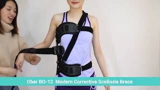 Ober Health Bo12 Modern Corrective Scoliosis Brace for Kids and Adults [upl. by Claudia142]