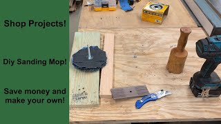 DIY Sanding Mop  Shop Projects [upl. by Riay]