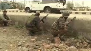 5 CRPF jawans killed by militants in Srinagar [upl. by Binnie]