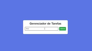 Gerenciador de tarefas em HTML CSS e JavaScript [upl. by Astrid]