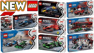 ALL NEW LEGO F1 Sets Officially Revealed [upl. by Guenna290]