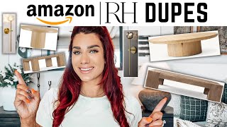 RESTORATION HARDWARE AMAZON DUPES  FURNITURE  LUXE LOOKS FOR LESS  2023 [upl. by Ekeiram]