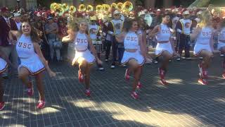 Heartbreaker  2017 USC Marching Band and Cheer [upl. by Milurd]