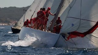 Yacht Club Porquerolles 2024  12mR World Championship  Porquerolles FRA  Training Day [upl. by Emelia]