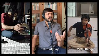 Rithvik Raja  Maadhava Maamava  Neelambari  Narayana Theerthar [upl. by Nortyad820]