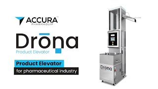 Drona The Innovative Product Elevator Transforming the Pharmaceutical Industry [upl. by Onitnatsnoc]