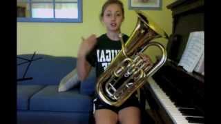 How to Play the Baritone Euphonium [upl. by Mayer663]