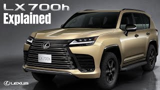 New 2025 Lexus LX 700h Explained [upl. by Yreffoeg236]